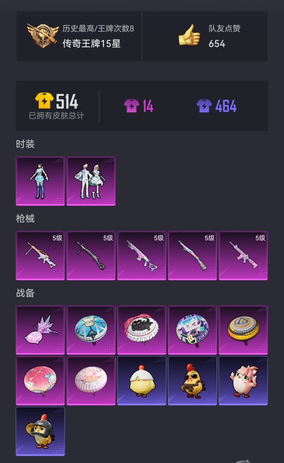 HPCMW3423309和平精英账号详情图20 HPCMW3423309和平精英账号详情图20