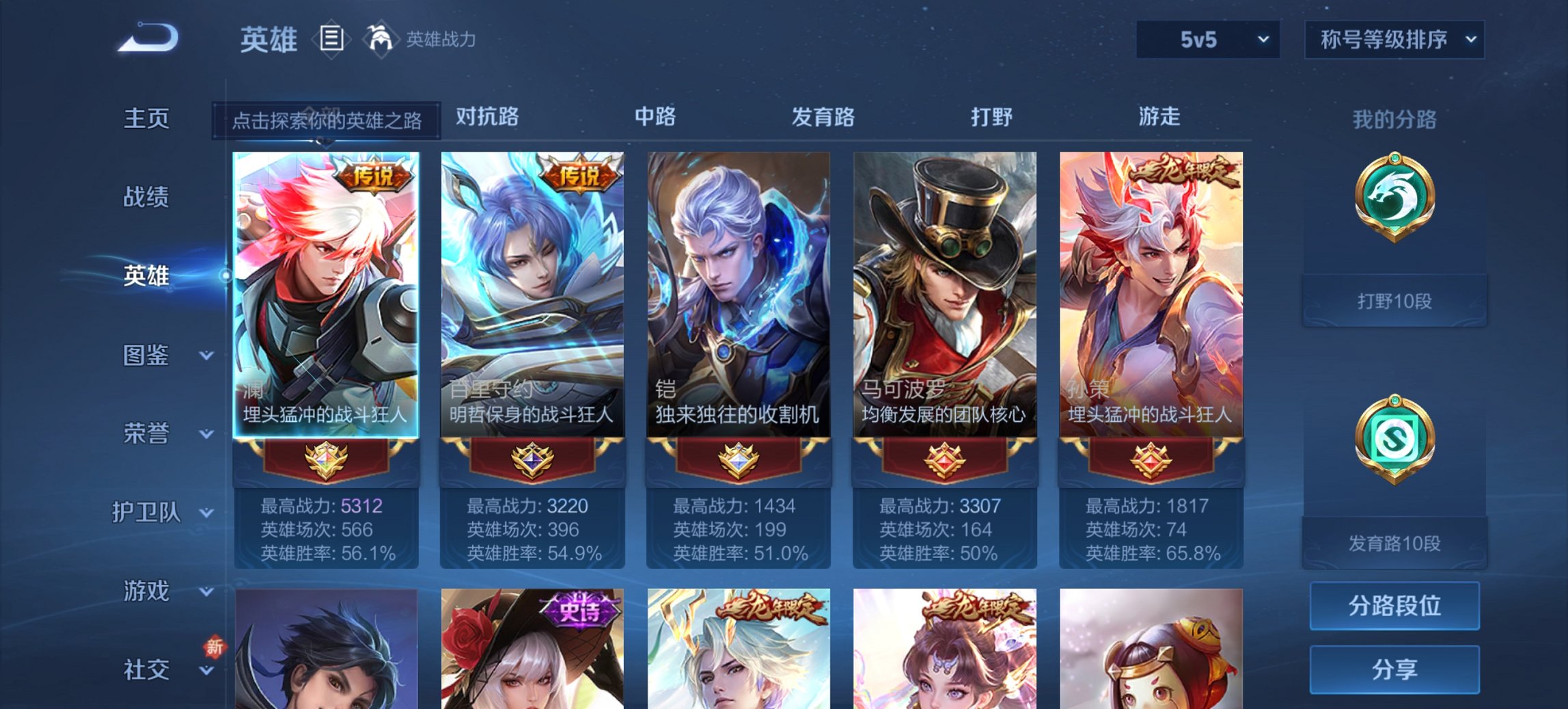 WZCMW3361038王者荣耀账号详情图6