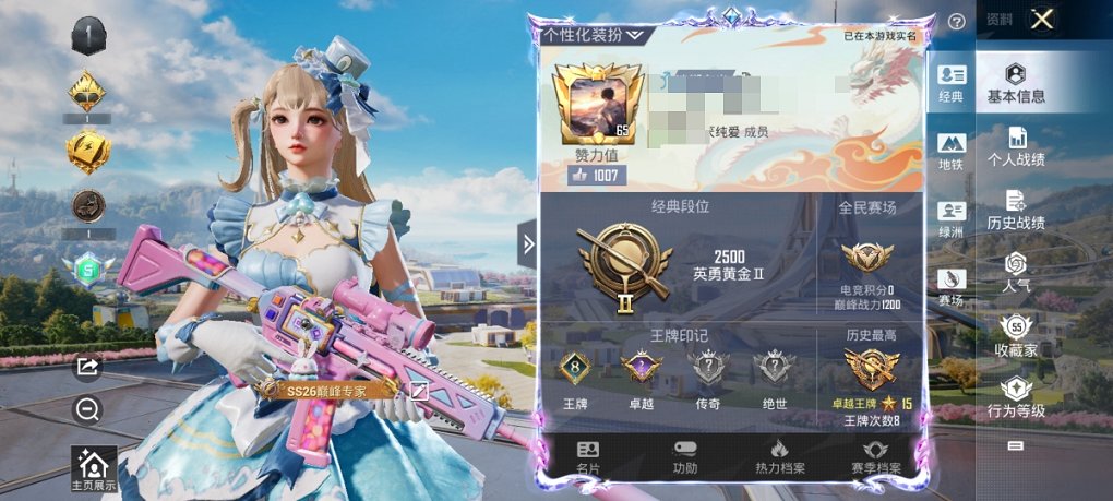 HPCMW3419481和平精英账号详情图11 HPCMW3419481和平精英账号详情图11