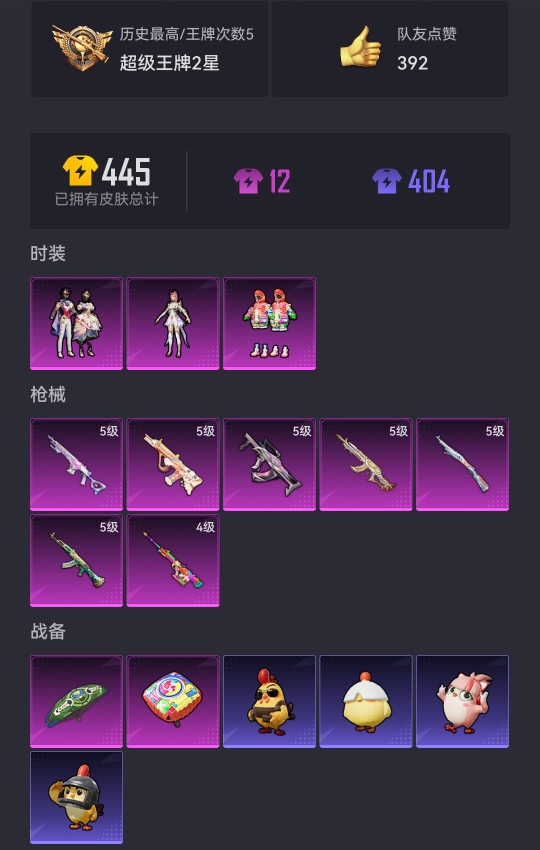 HPCMW3429599和平精英账号详情图17 HPCMW3429599和平精英账号详情图17