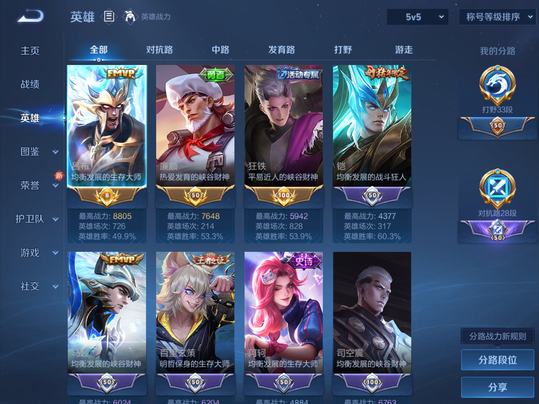 WZCMW3360792王者荣耀账号详情图7