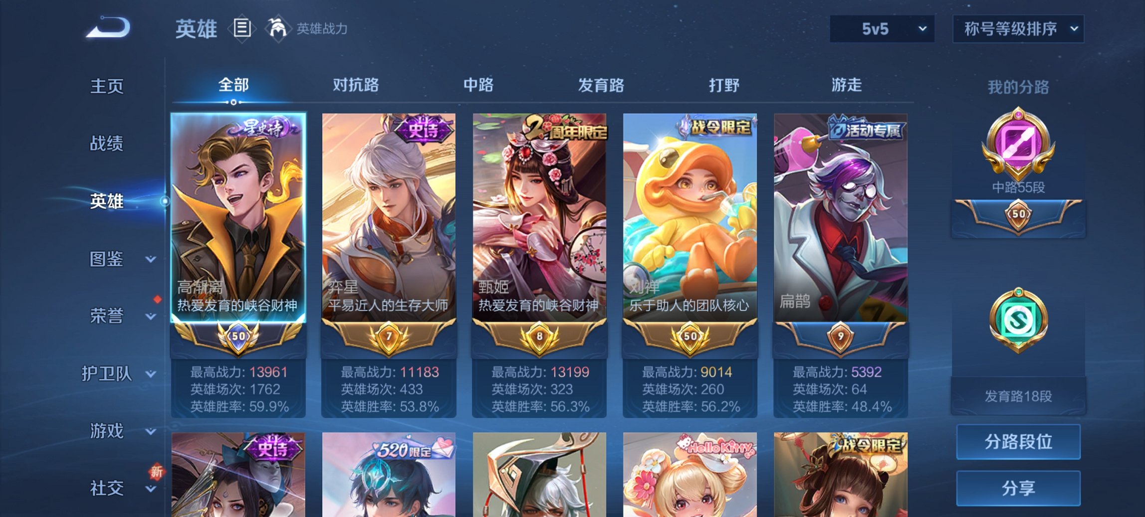 WZCMW3350755王者荣耀账号详情图4