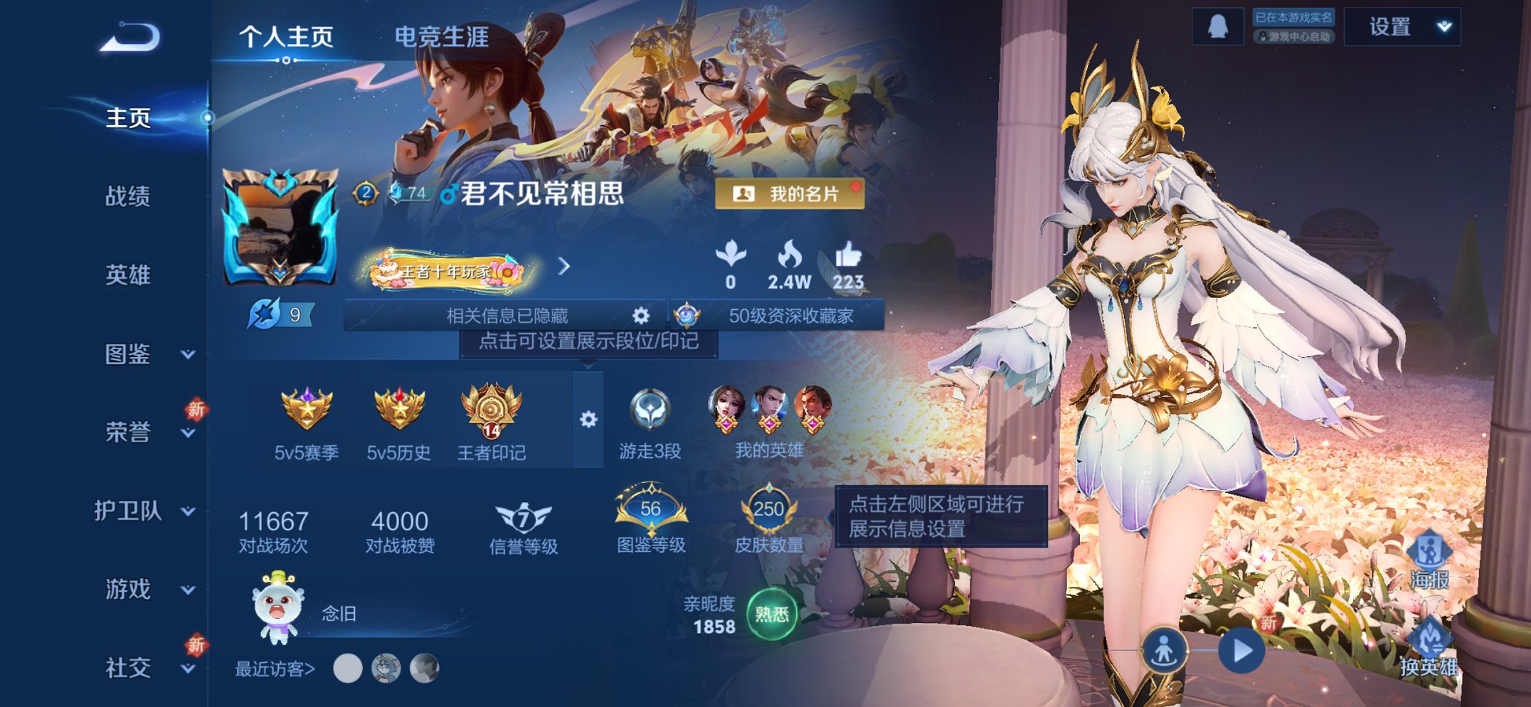 王者荣耀账号苹果QQ127英雄-250皮肤-【15传说250皮肤1水晶2星元逐花归海至尊宝 秒换绑不用等】苹果QQ-12