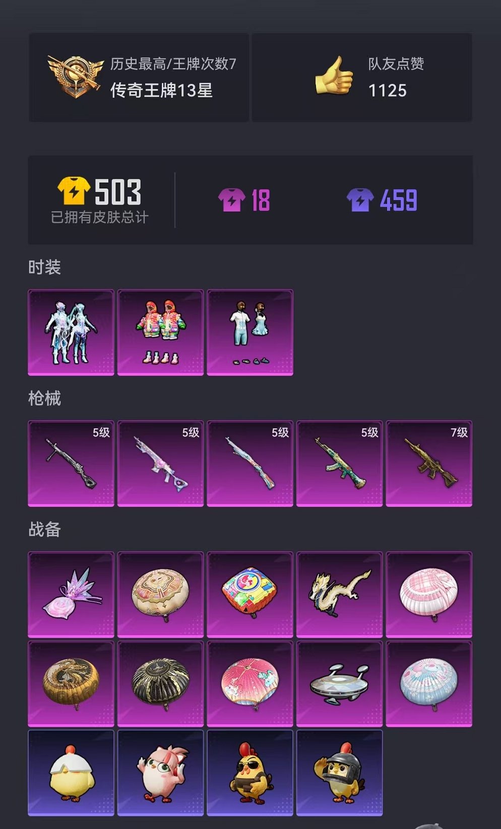 HPCMW3423417和平精英账号详情图17 HPCMW3423417和平精英账号详情图17