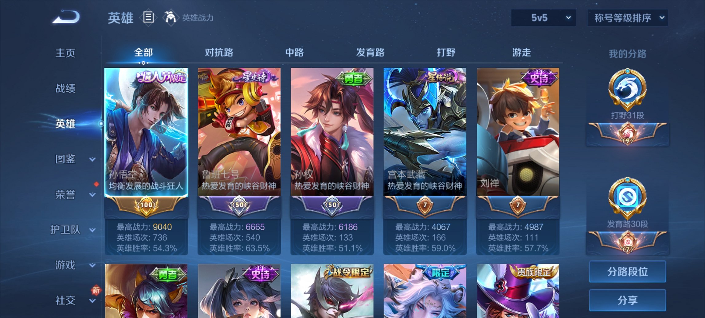 WZCMW3362208王者荣耀账号详情图4