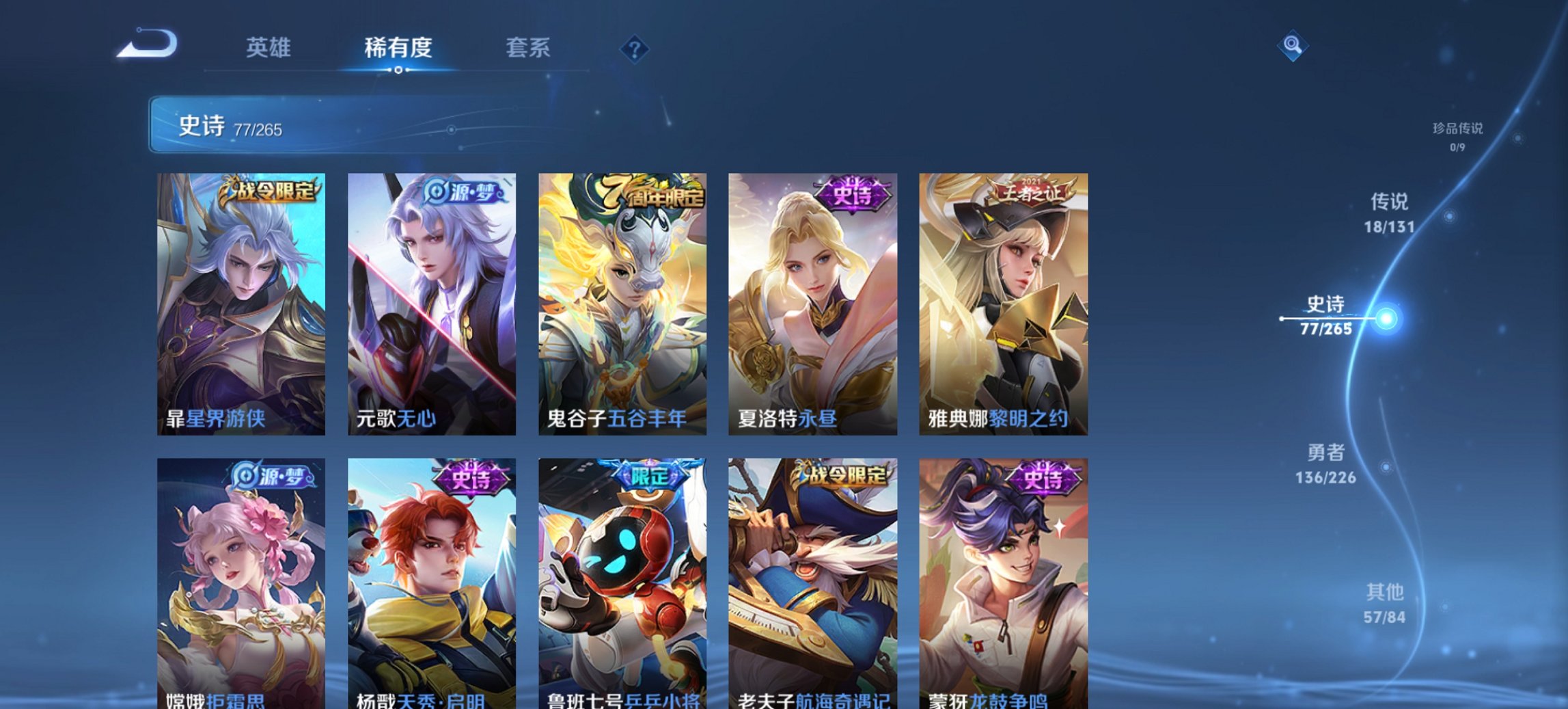 WZCMW3363920王者荣耀账号详情图2