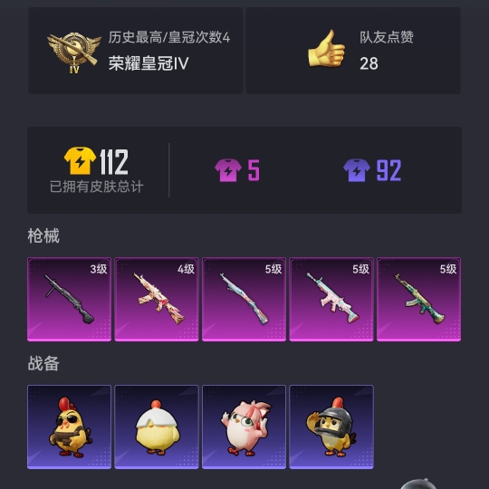 HPCMW3420380和平精英账号详情图10 HPCMW3420380和平精英账号详情图10