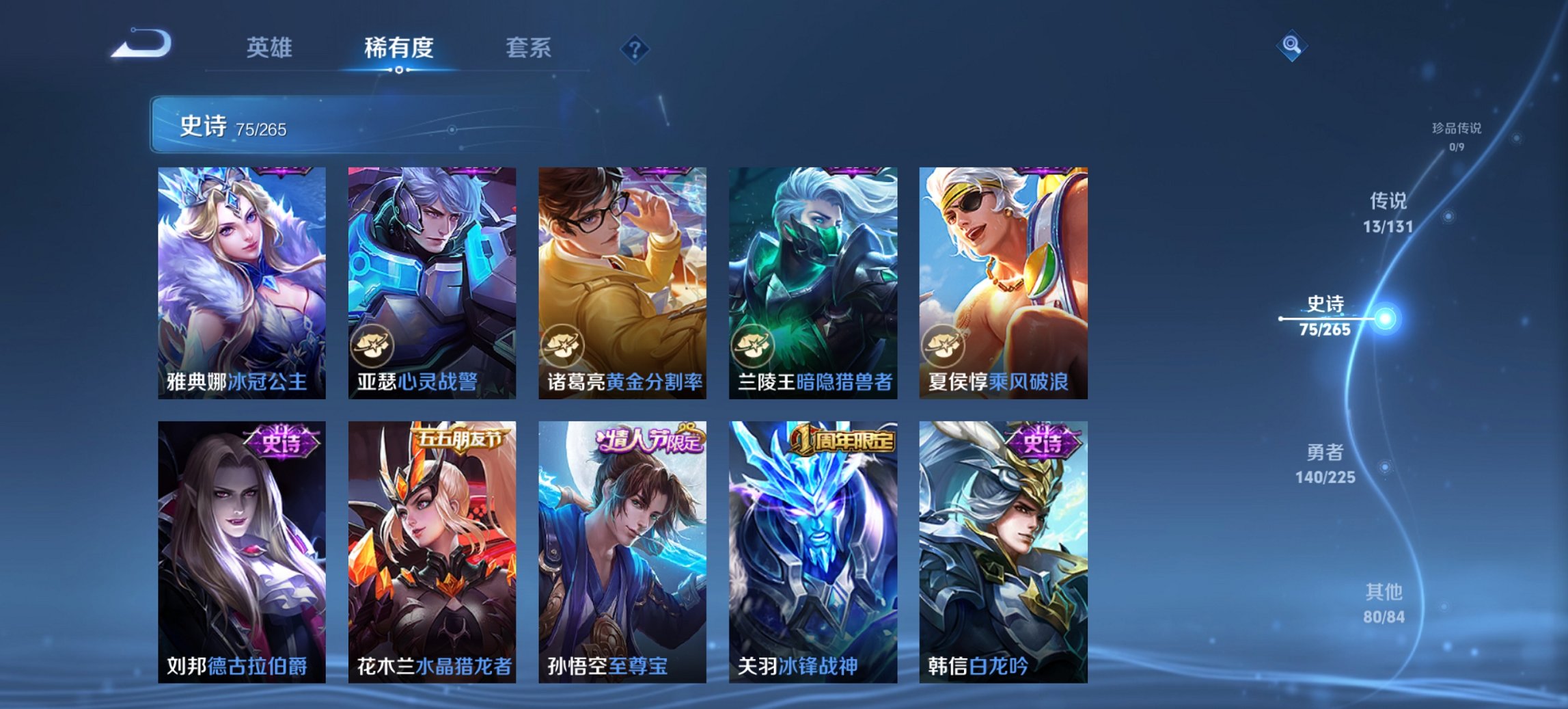 WZCMW3363962王者荣耀账号详情图8