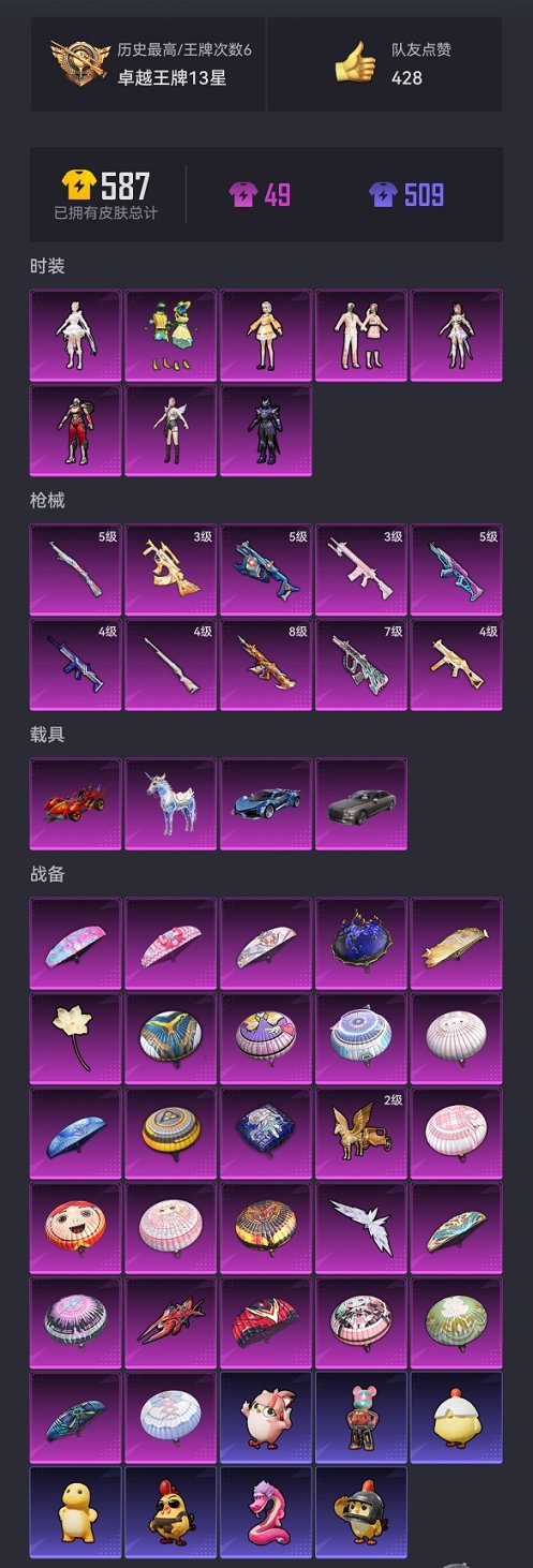 HPCMW3419670和平精英账号详情图23 HPCMW3419670和平精英账号详情图23