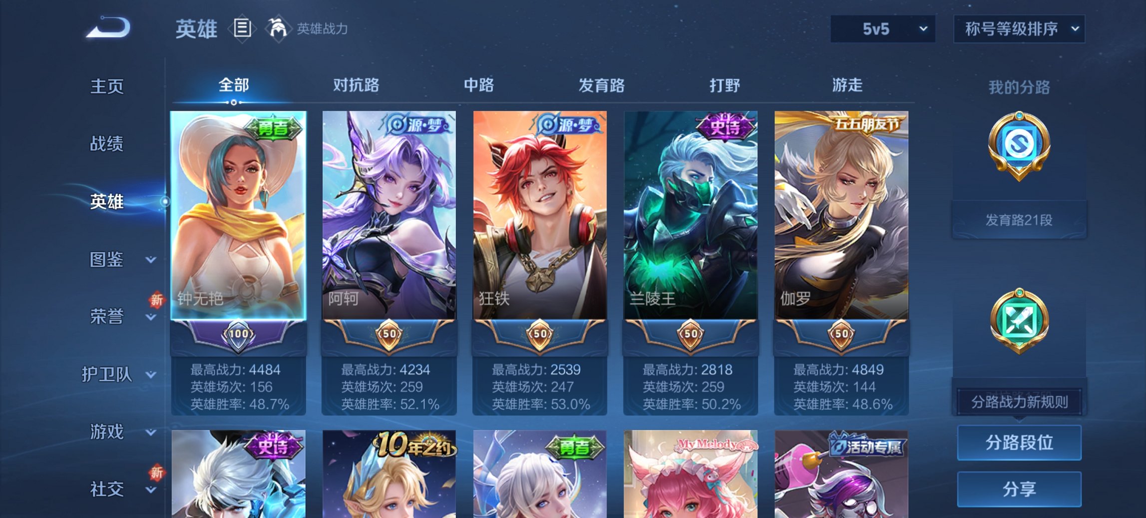 WZCMW3363814王者荣耀账号详情图3