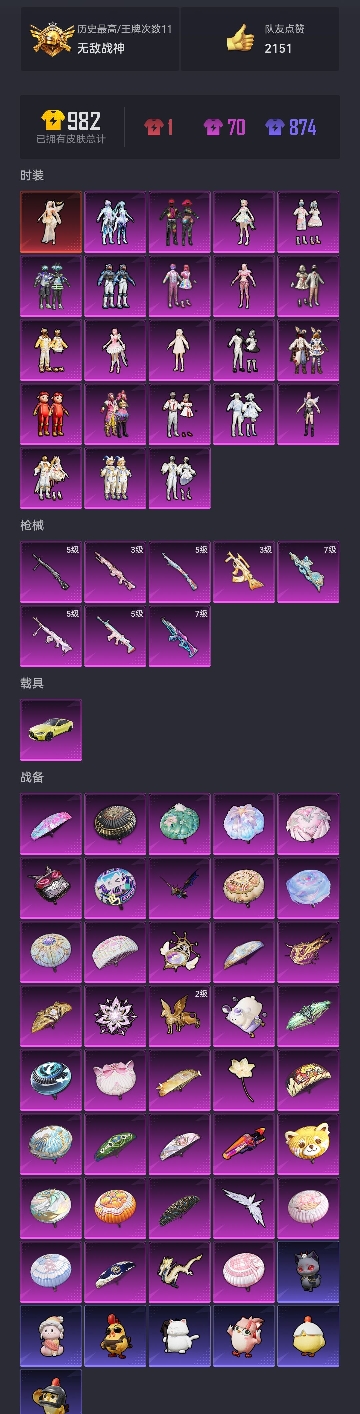 HPCMW3423652和平精英账号详情图26 HPCMW3423652和平精英账号详情图26