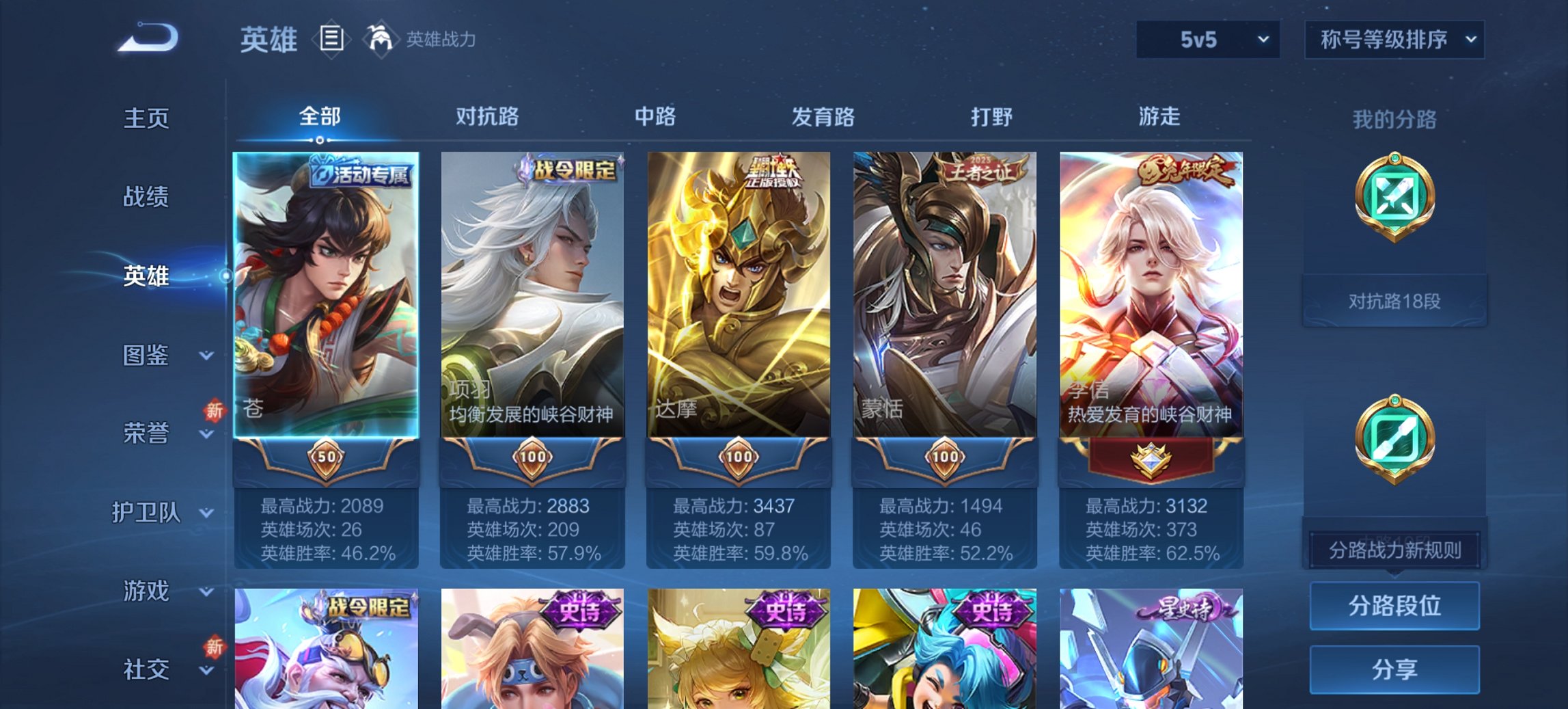 WZCMW3365292王者荣耀账号详情图6