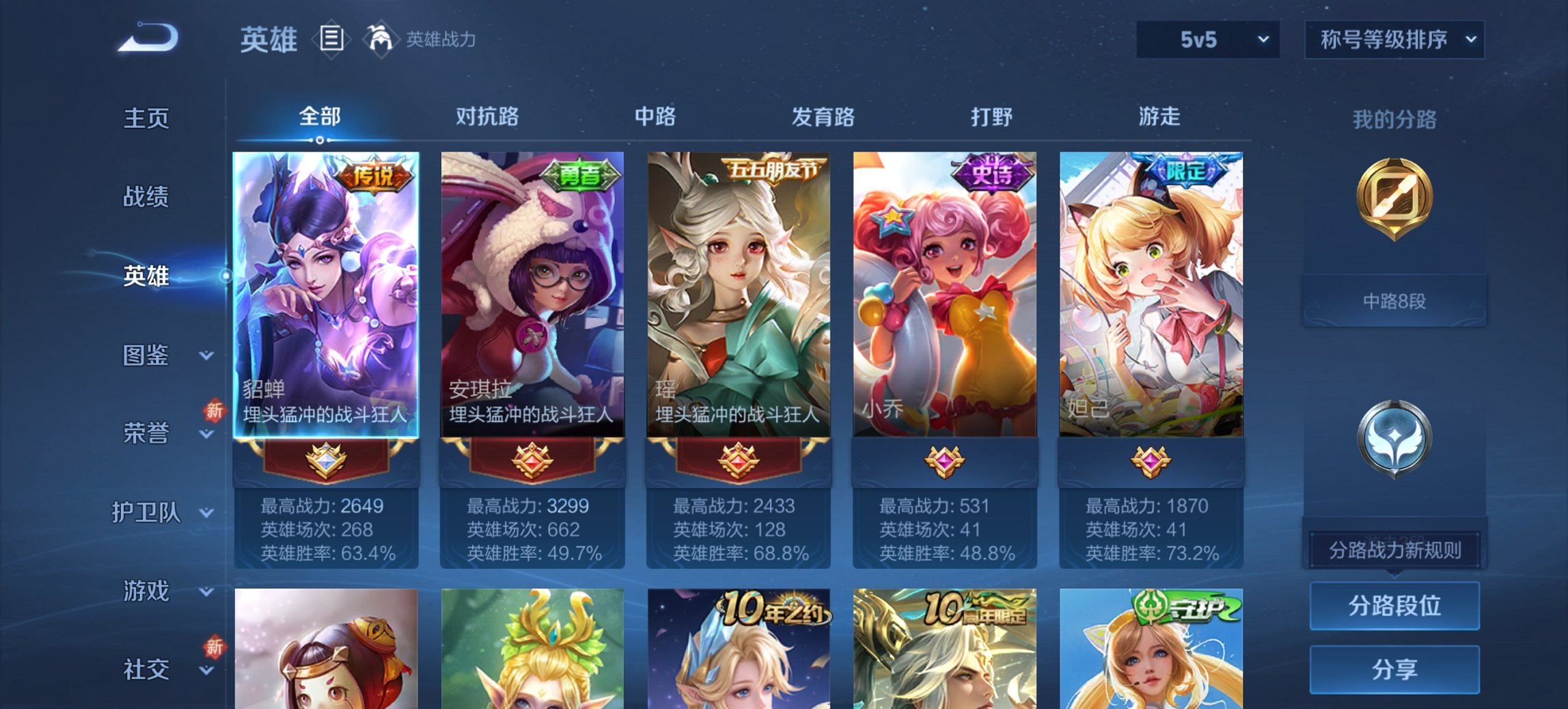 WZCMW3366868王者荣耀账号详情图4 WZCMW3366868王者荣耀账号详情图4