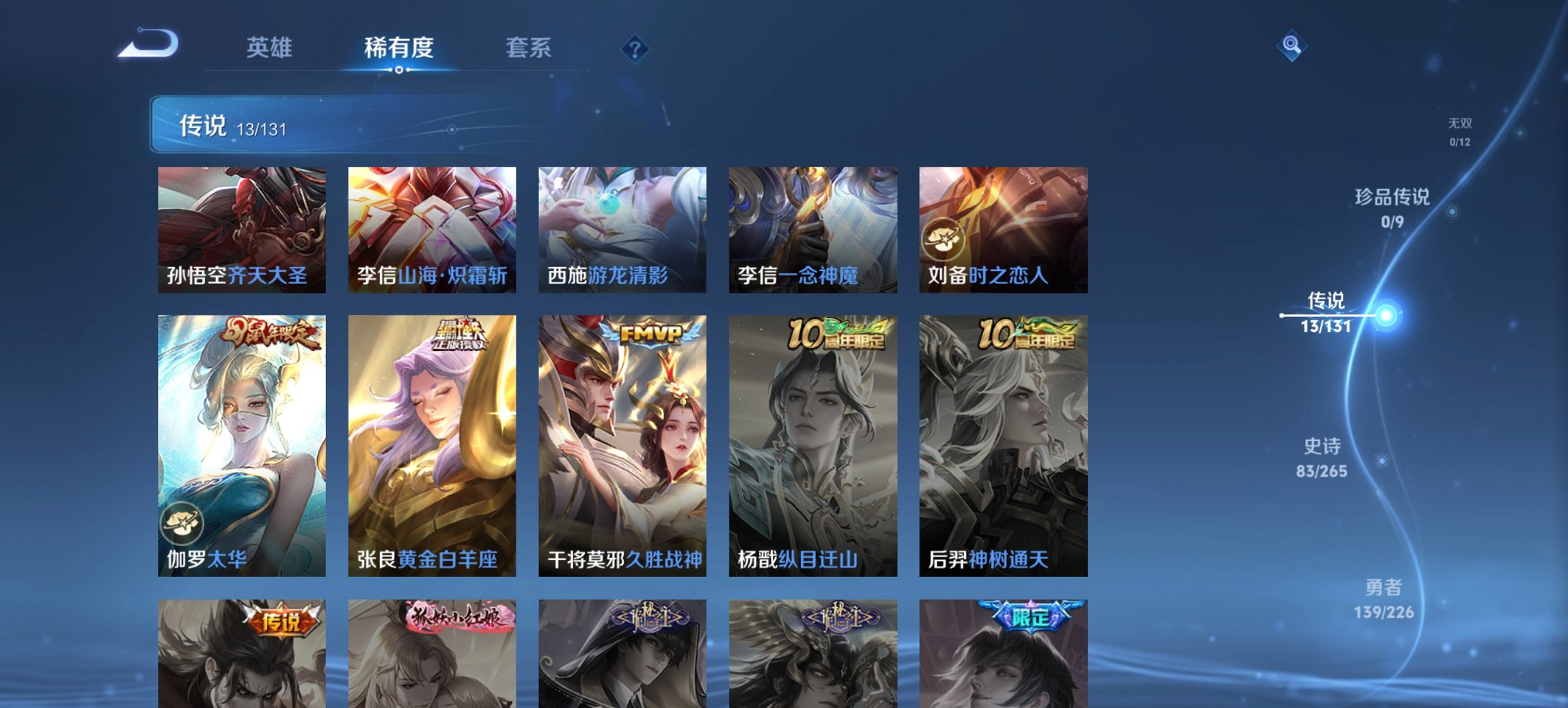 WZCMW3370648王者荣耀账号详情图2