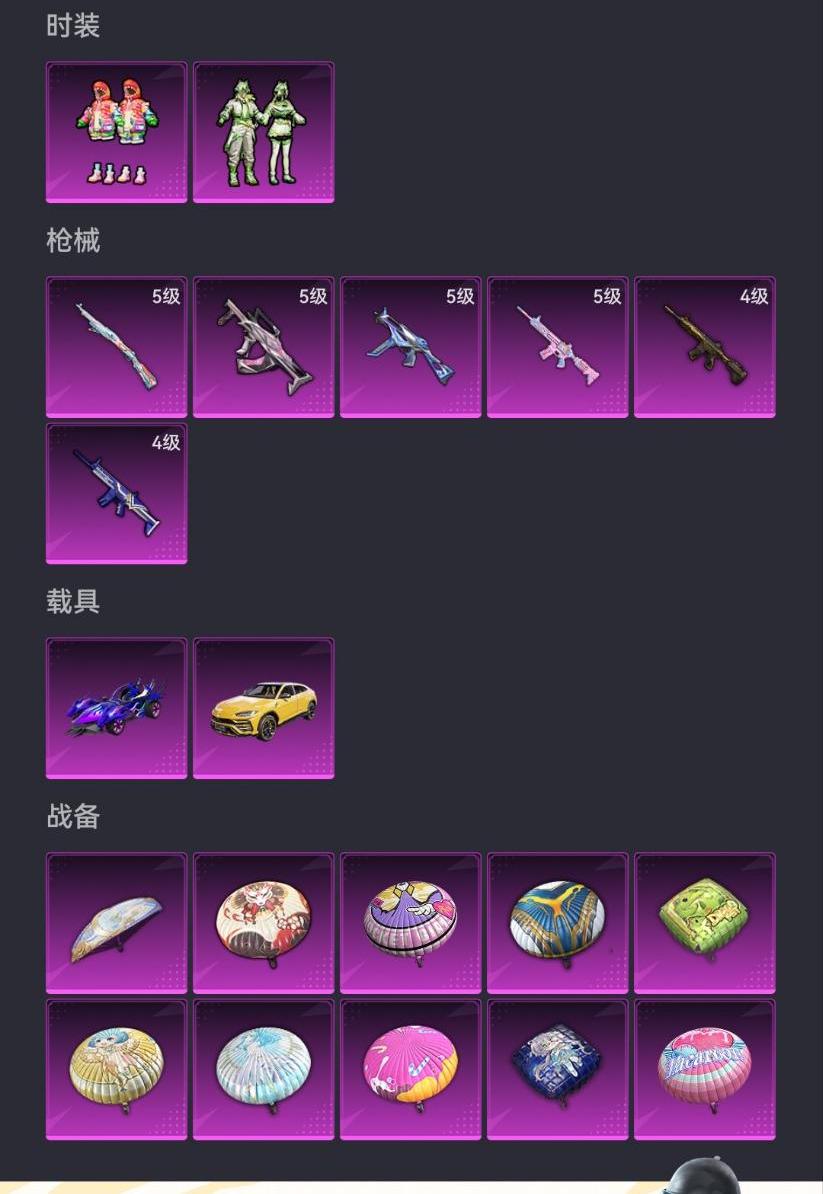 HPCMW3423853和平精英账号详情图11 HPCMW3423853和平精英账号详情图11