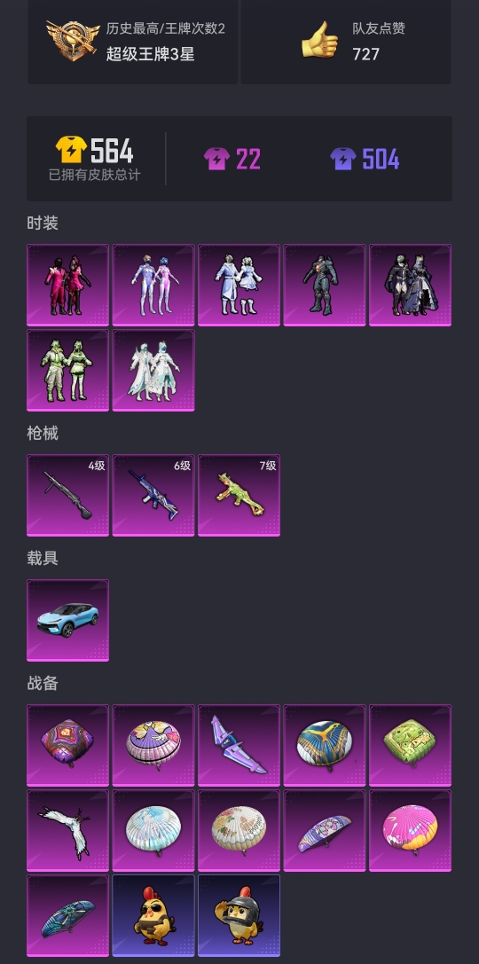 HPCMW3419832和平精英账号详情图20 HPCMW3419832和平精英账号详情图20