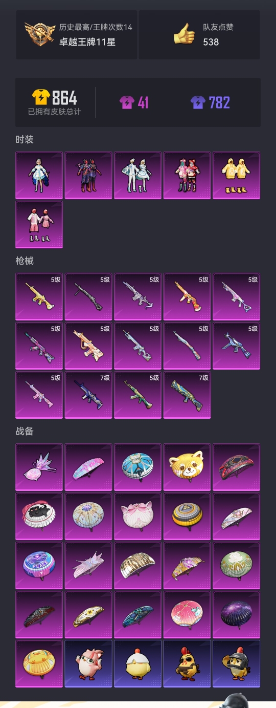 HPCMW3423849和平精英账号详情图20 HPCMW3423849和平精英账号详情图20