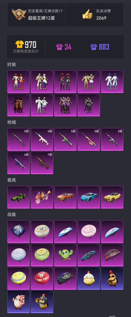 HPCMW3419864和平精英账号详情图27 HPCMW3419864和平精英账号详情图27