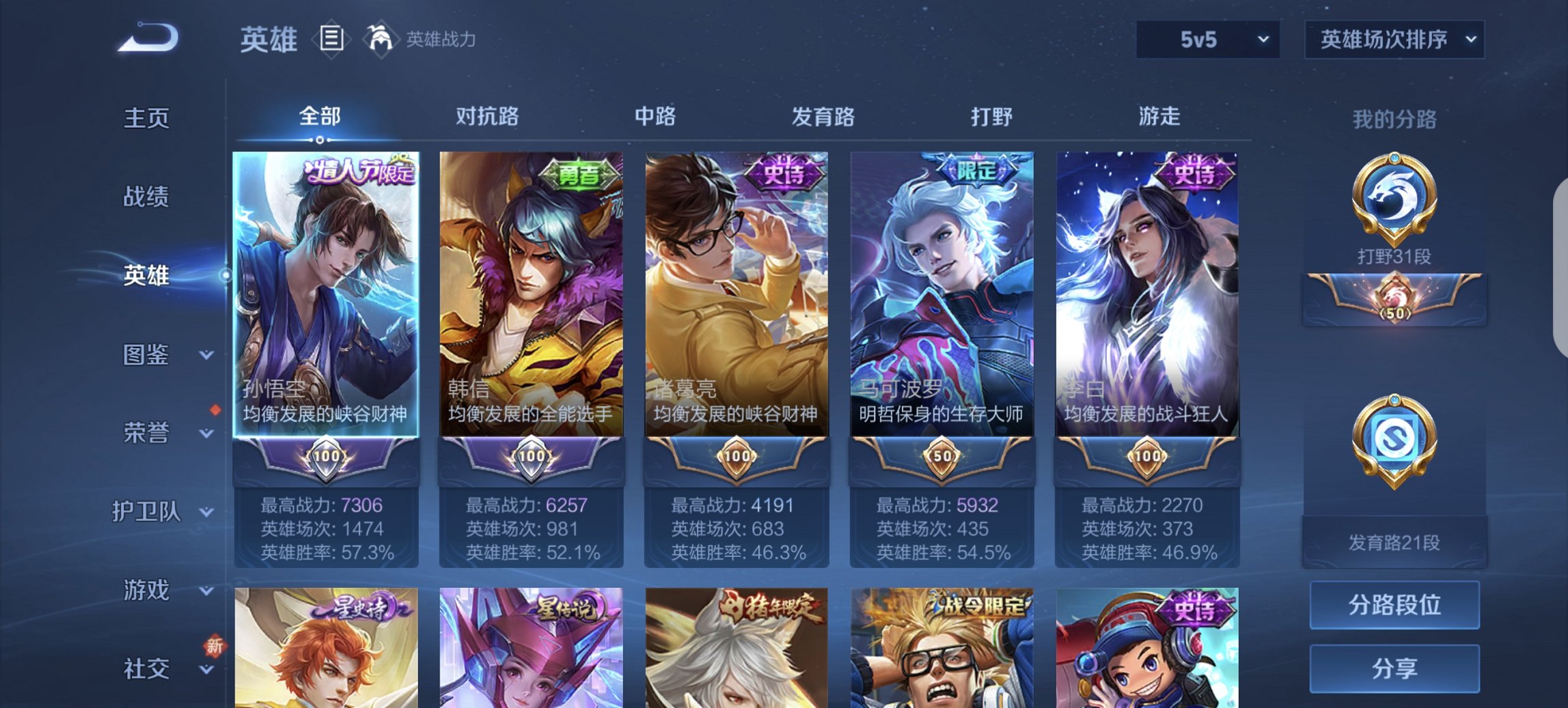 WZCMW3374851王者荣耀账号详情图2