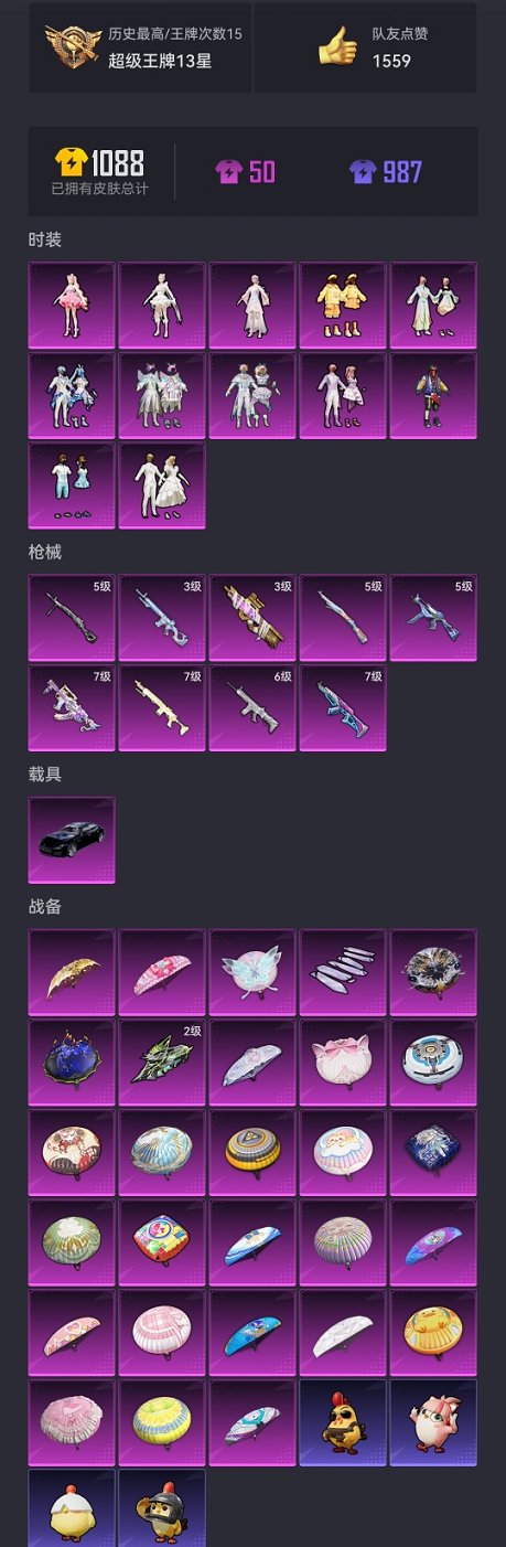 HPCMW3424901和平精英账号详情图20 HPCMW3424901和平精英账号详情图20