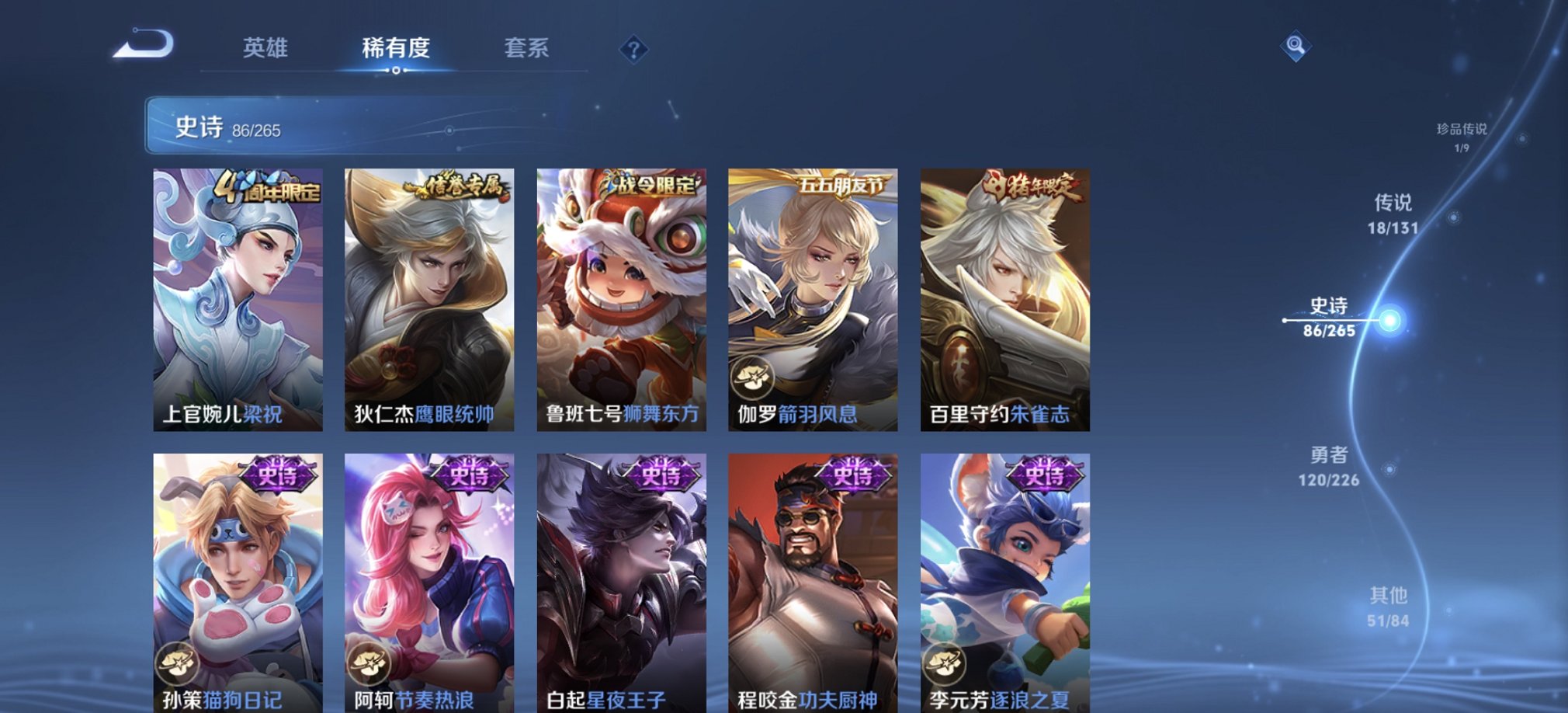 WZCMW3404445王者荣耀账号详情图3