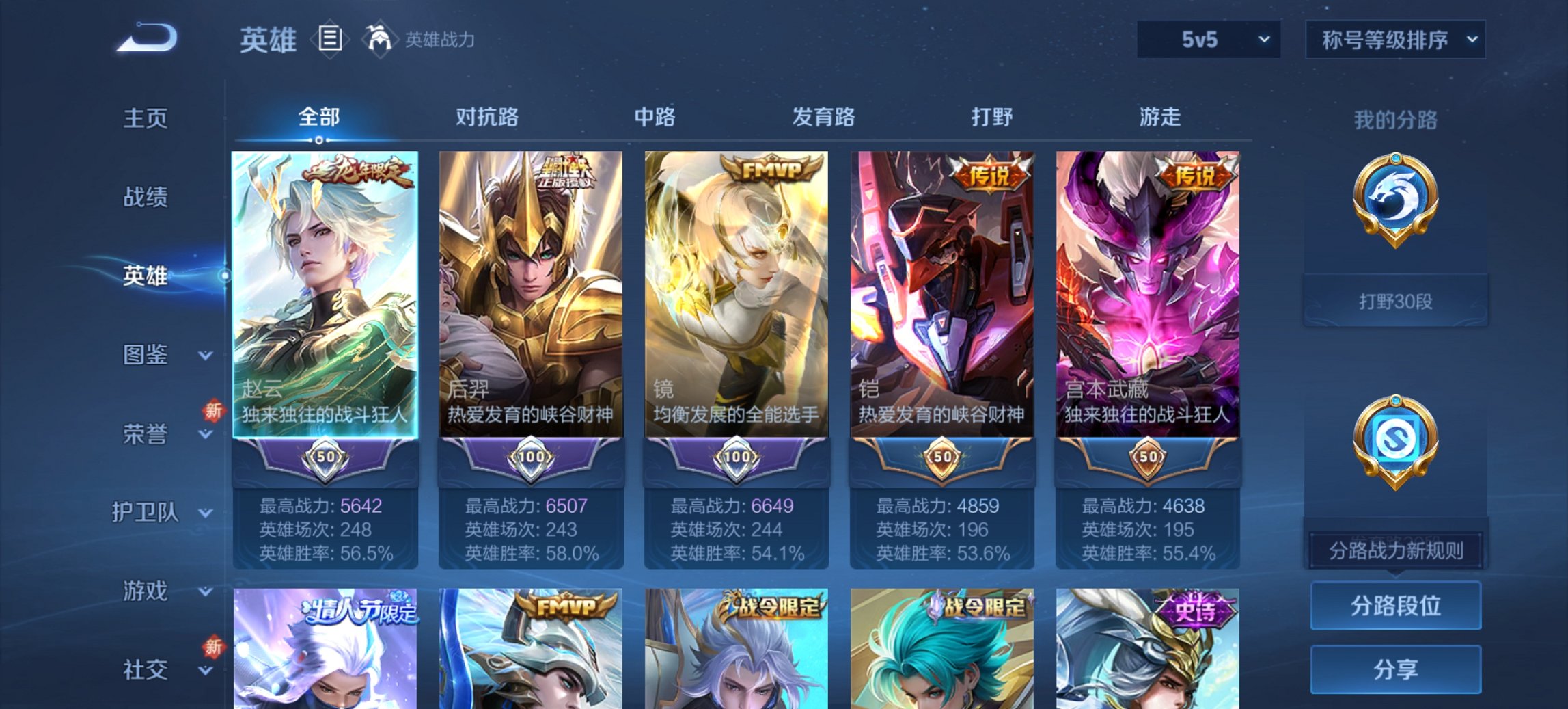 WZCMW3404468王者荣耀账号详情图6