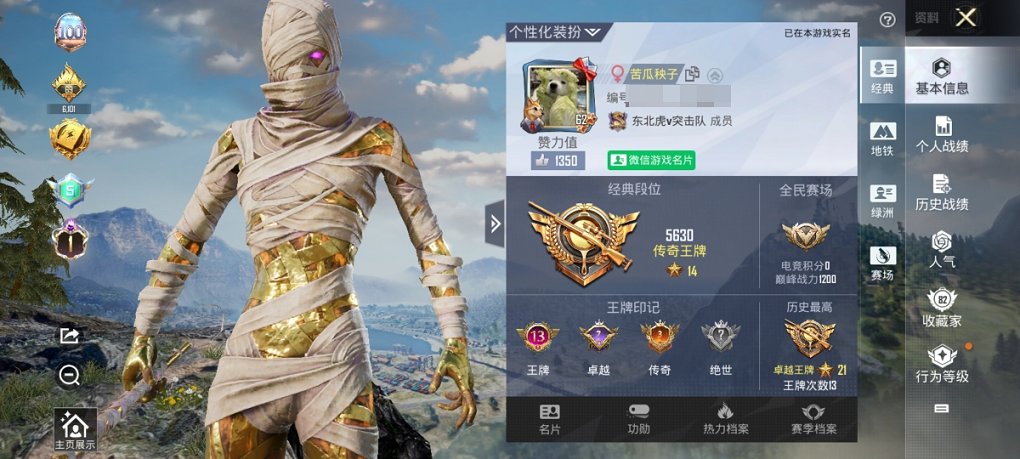 HPCMW3426003和平精英账号详情图21 HPCMW3426003和平精英账号详情图21