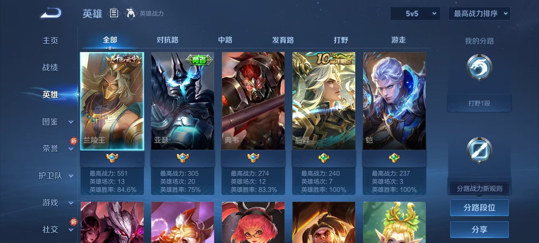 WZCMW3382594王者荣耀账号详情图4