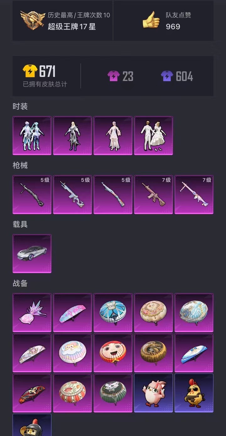 HPCMW3425097和平精英账号详情图22 HPCMW3425097和平精英账号详情图22