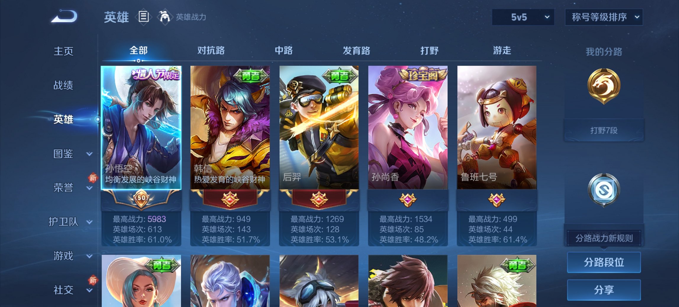 WZCMW3385554王者荣耀账号详情图4