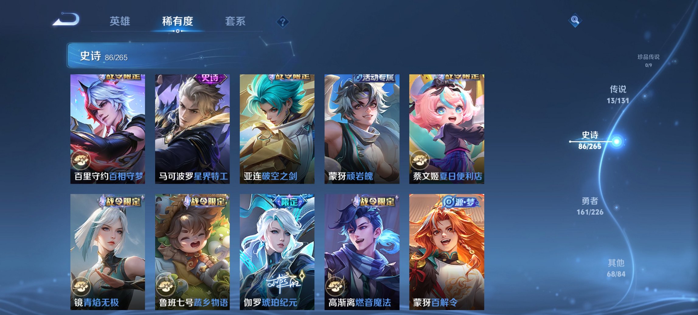 WZCMW3390083王者荣耀账号详情图4