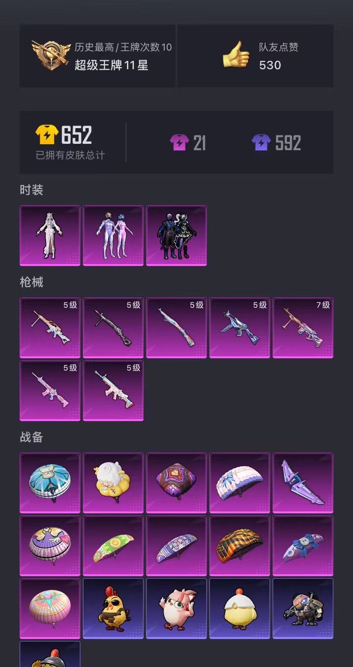 HPCMW3425351和平精英账号详情图18 HPCMW3425351和平精英账号详情图18