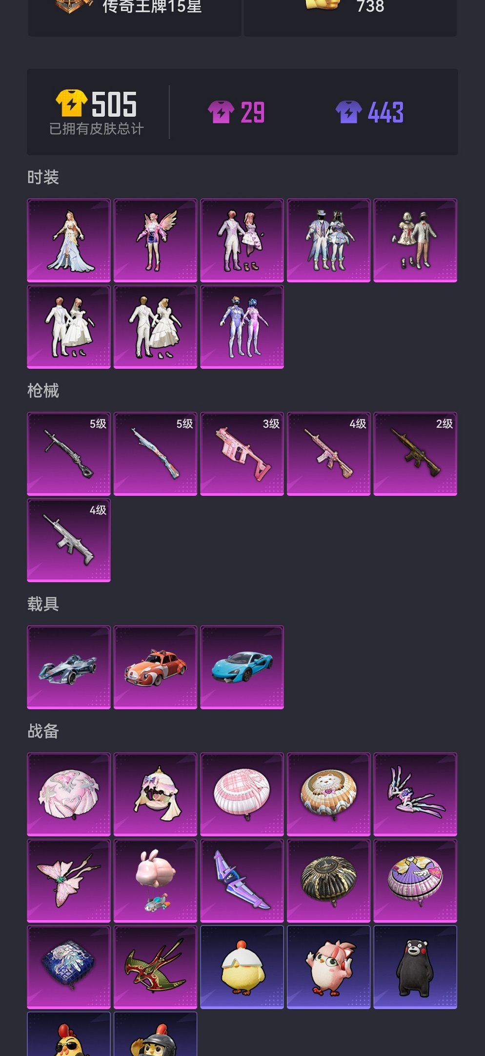 HPCMW3425985和平精英账号详情图19 HPCMW3425985和平精英账号详情图19