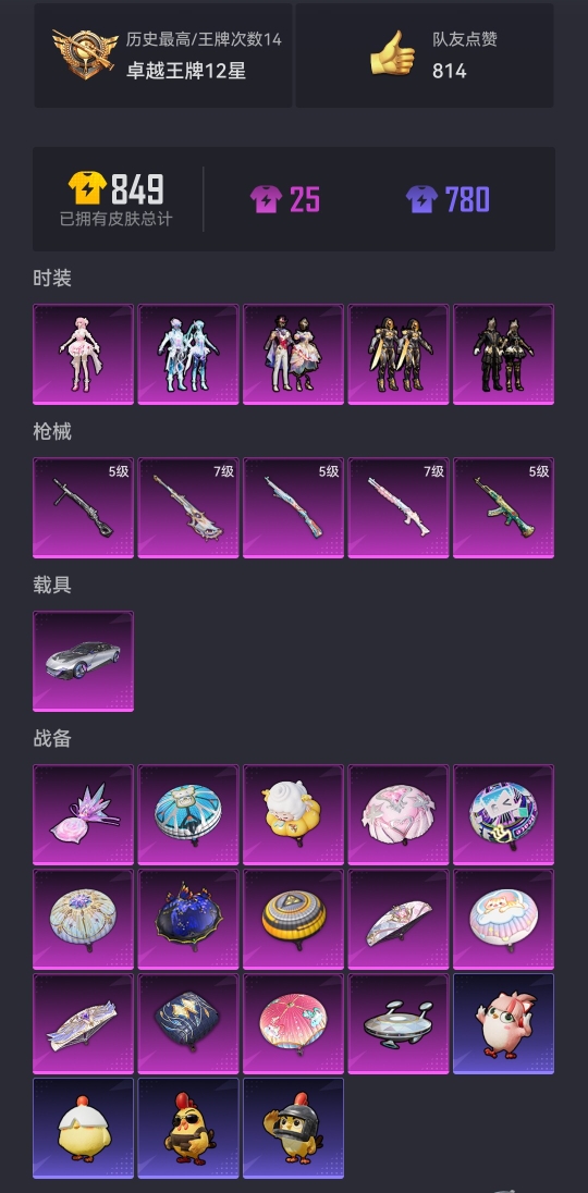 HPCMW3435820和平精英账号详情图23