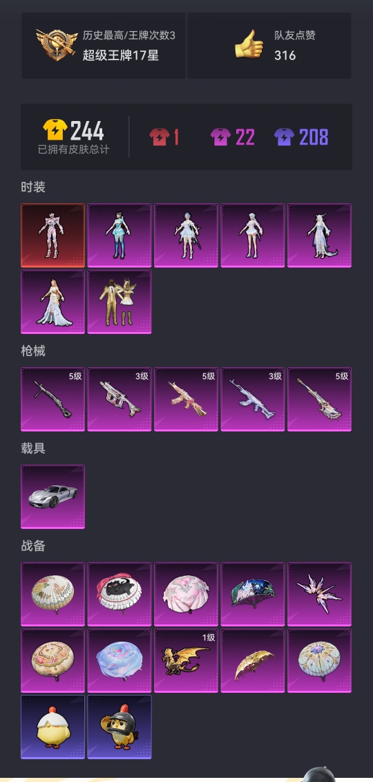 HPCMW3425984和平精英账号详情图14 HPCMW3425984和平精英账号详情图14