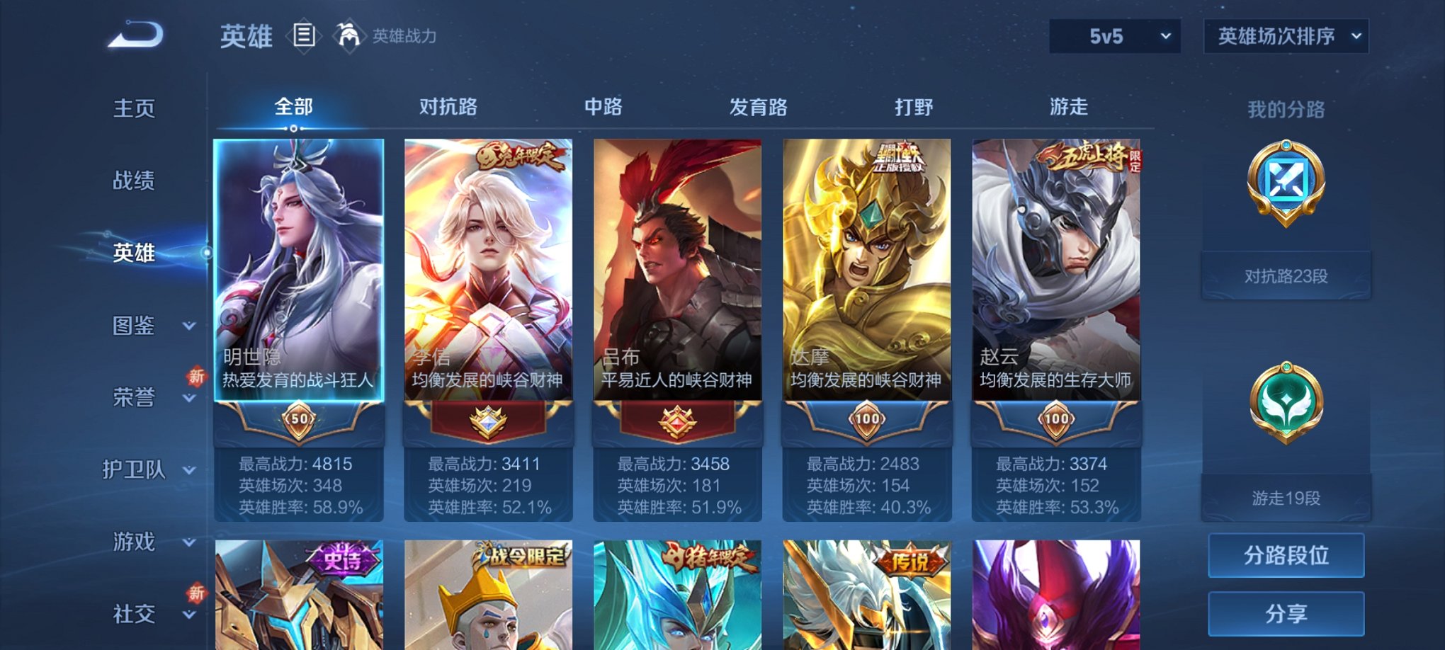 WZCMW3390765王者荣耀账号详情图3