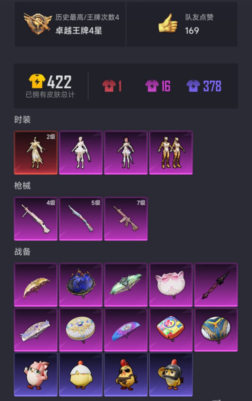 HPCMW3426217和平精英账号详情图19 HPCMW3426217和平精英账号详情图19