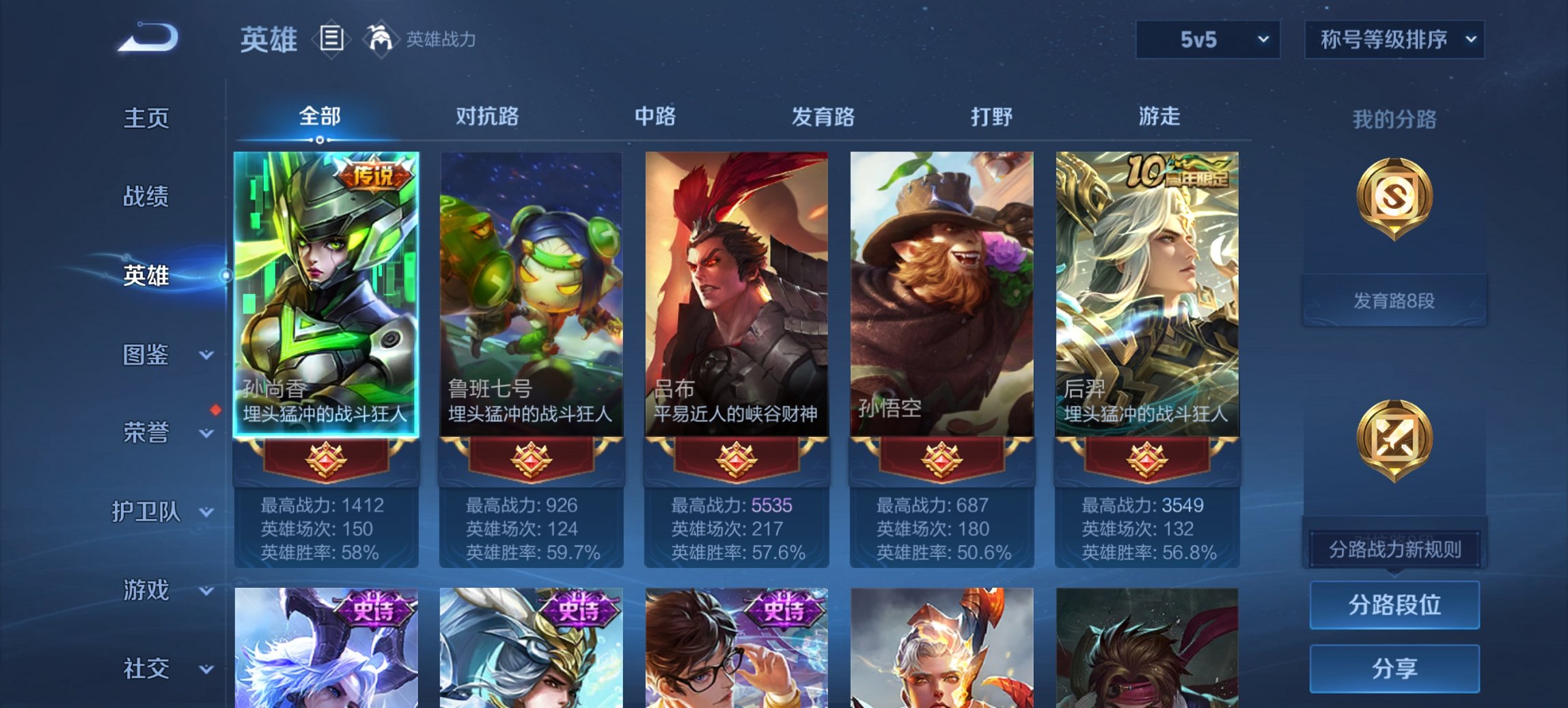 WZCMW3392690王者荣耀账号详情图3