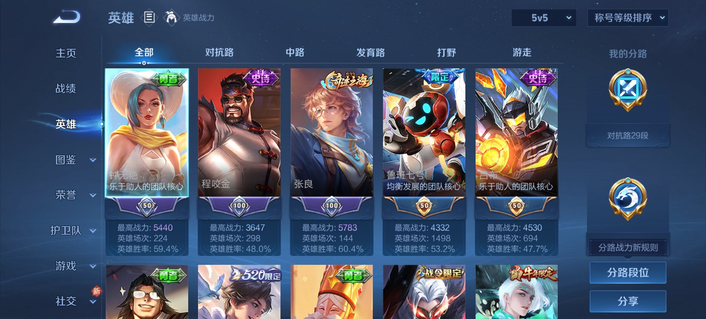 WZCMW3405964王者荣耀账号详情图3