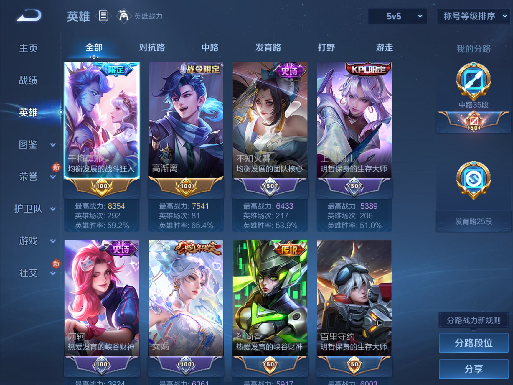 WZCMW3394473王者荣耀账号详情图9