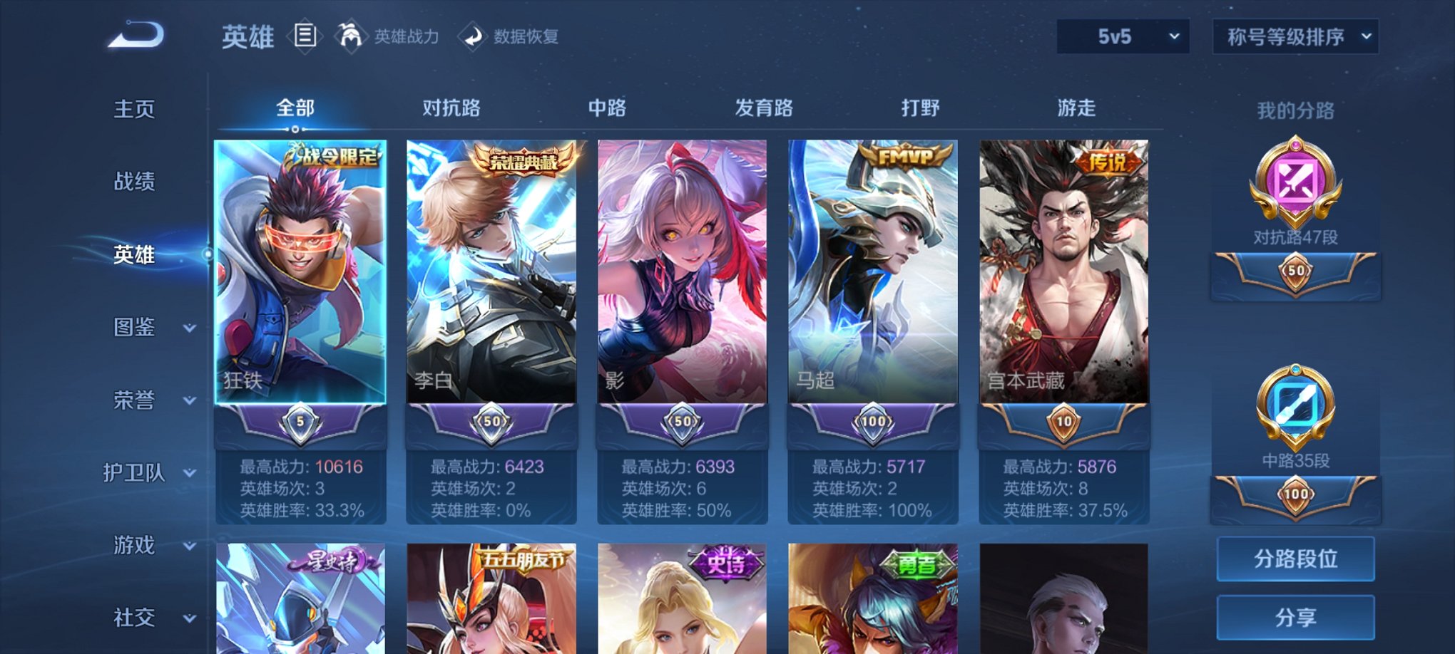 WZCMW3394588王者荣耀账号详情图8