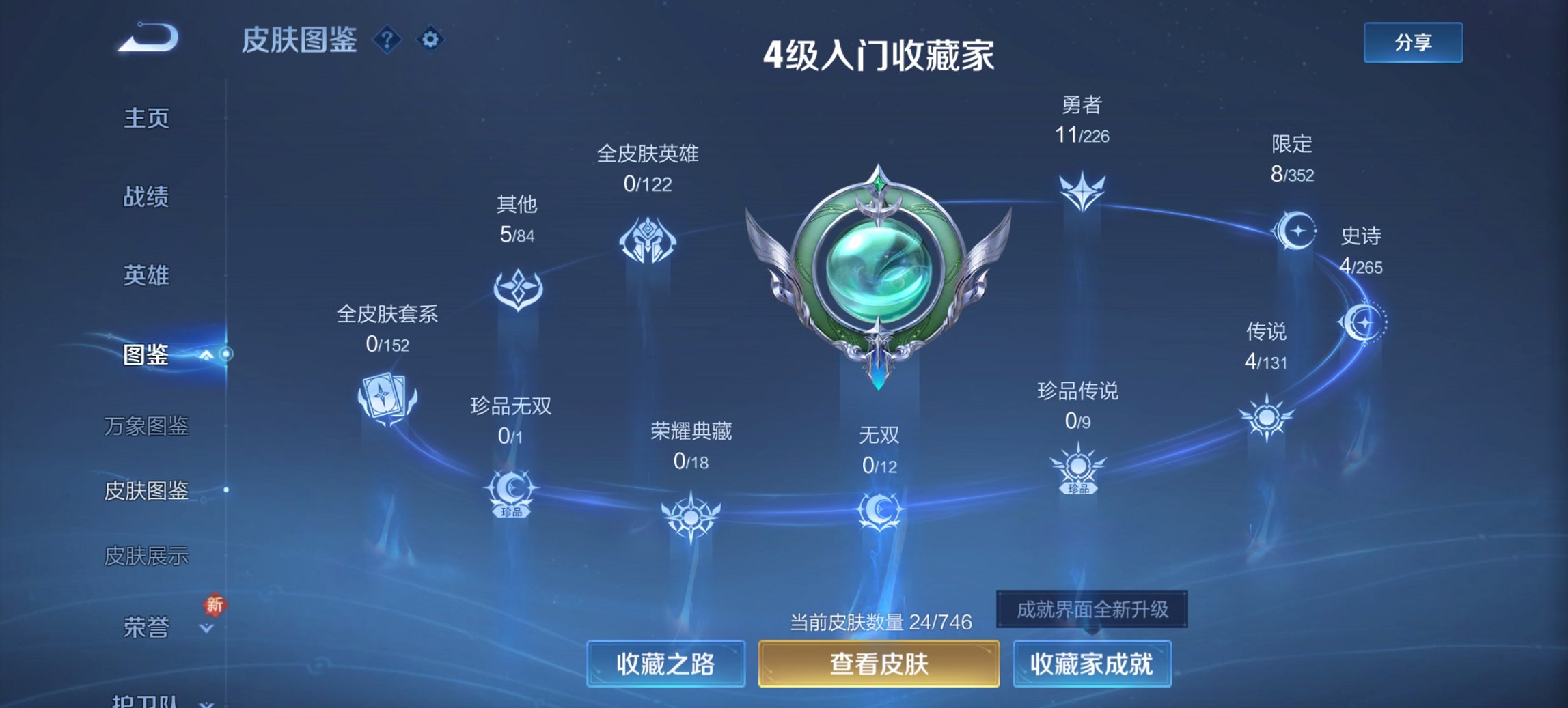 WZCMW3396357王者荣耀账号详情图2