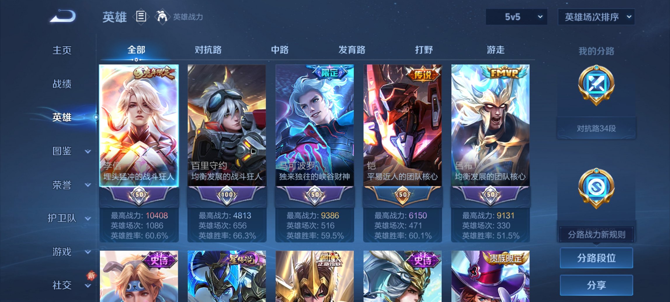 WZCMW3396285王者荣耀账号详情图5