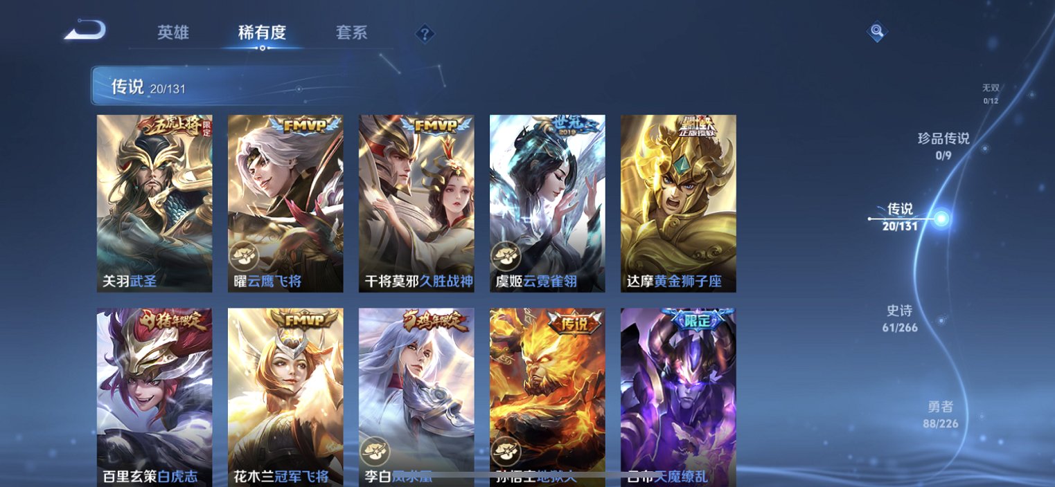 WZCMW3398151王者荣耀账号详情图4