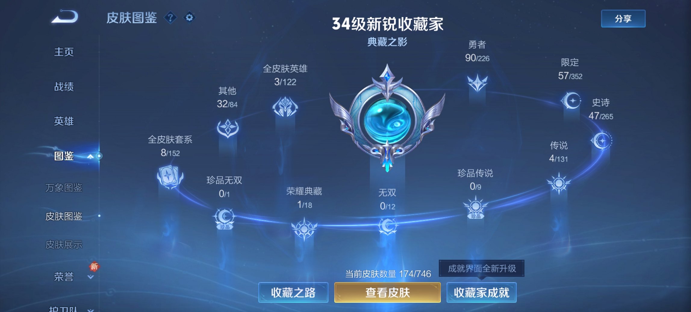 WZCMW3400892王者荣耀账号详情图5