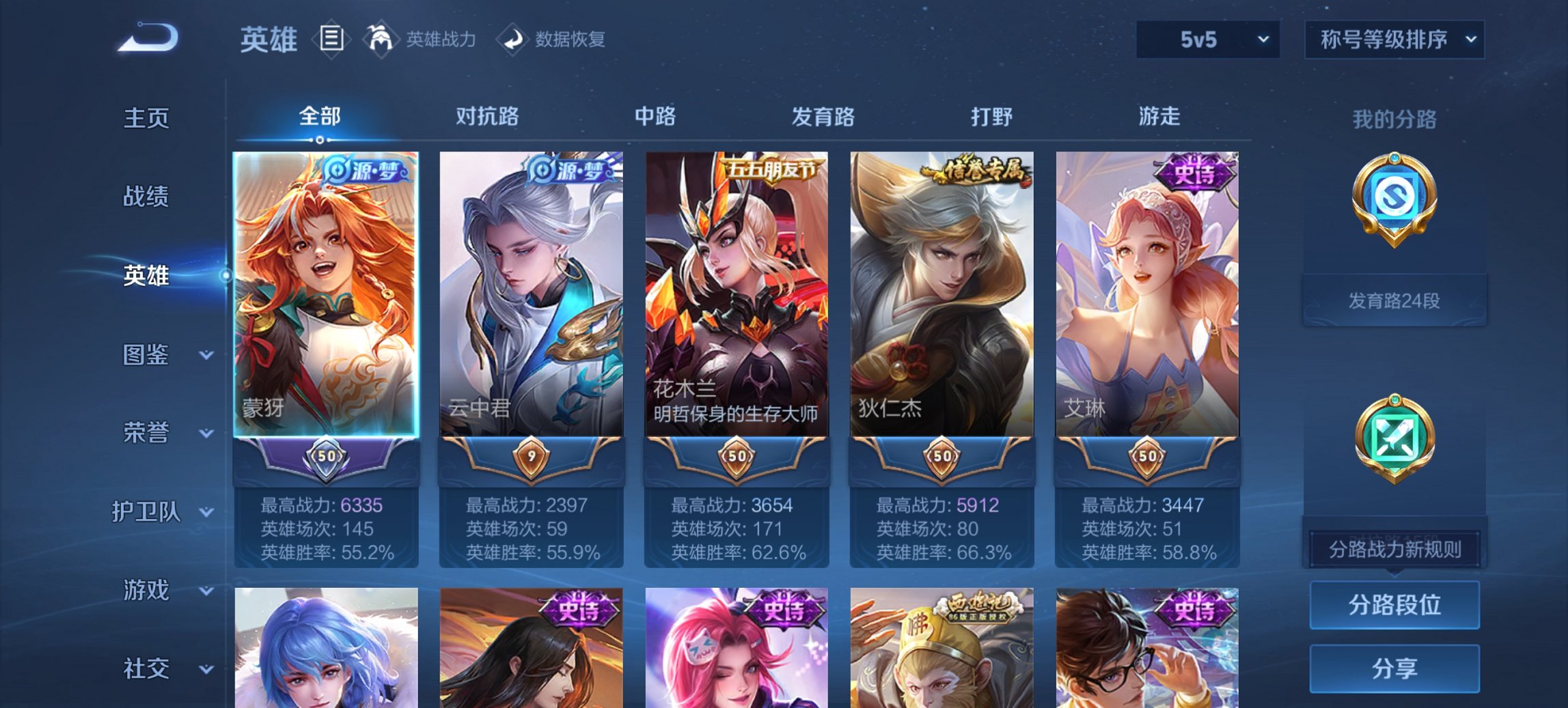 WZCMW3400868王者荣耀账号详情图6