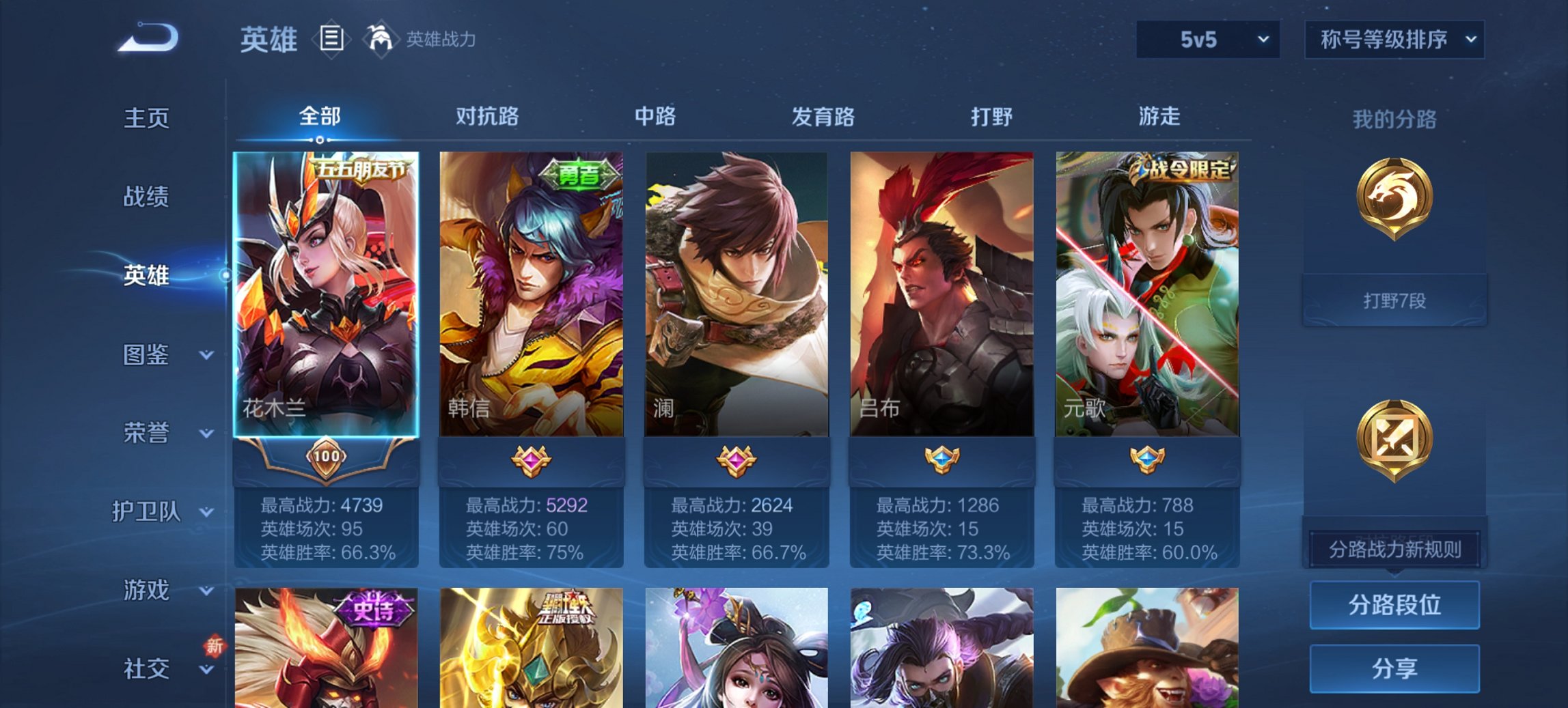 WZCMW3402118王者荣耀账号详情图8