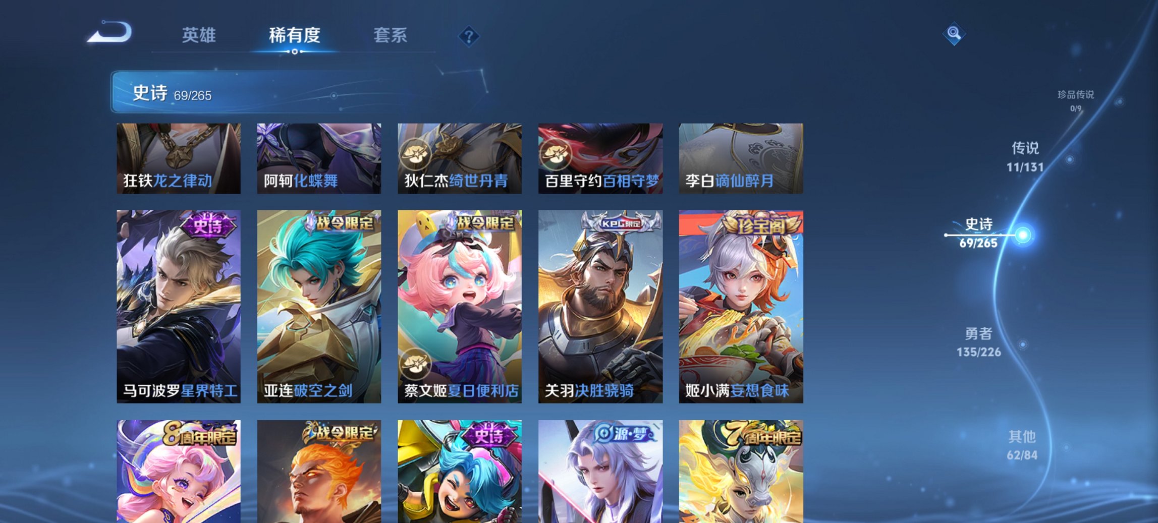 WZCMW3402103王者荣耀账号详情图8