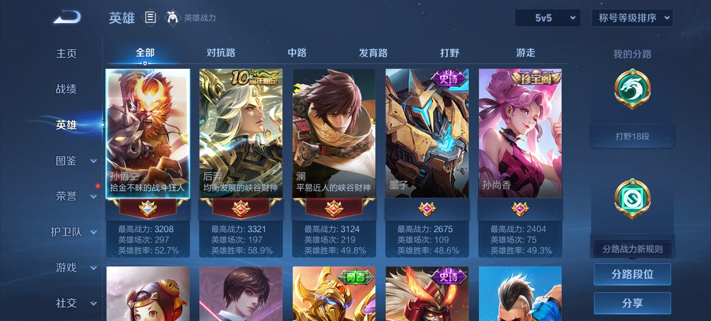 WZCMW3404833王者荣耀账号详情图6