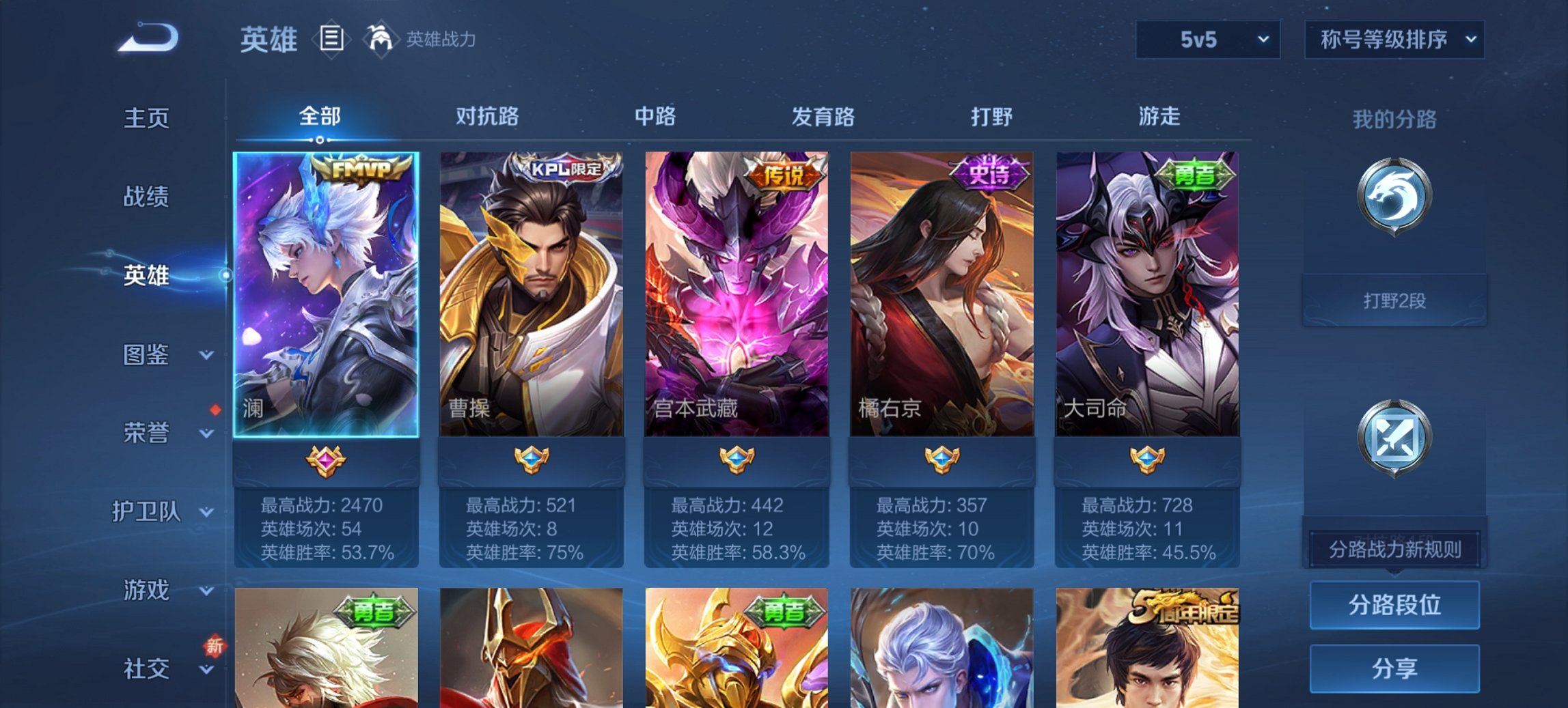 WZCMW3408973王者荣耀账号详情图2